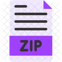 Zip Compressed File File Format File Type Icon