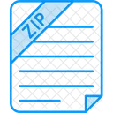 Zip Compressed File  Icon