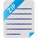 Zip Compressed File  アイコン