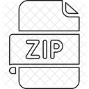 Zip Compressed File File File Type Icon
