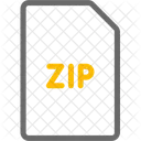 Zip Compressed File Icon