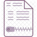 ZIP Datei Dokument Datei Icon