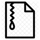 Zip Abgelegt Web App Symbol