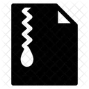 Zip Abgelegt Web App Symbol