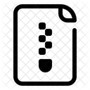 Komprimierte Daten Datei Zip Symbol