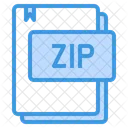 Zip Datei Dokument Symbol