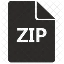 Zip Datei Format Symbol