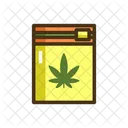 Zip de cannabis  Icon