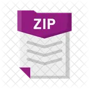 File Zip Document Icon