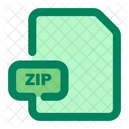 Zip File  Icon