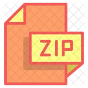 Zip File Format File Icon
