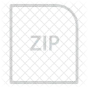 Zip Extension File Icon