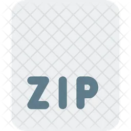 Zip File  Icon