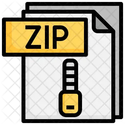 Zip File  Icon