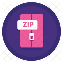 Zip File  Icon