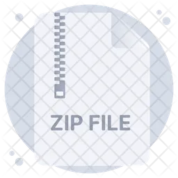 Zip File  Icon