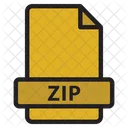 Zip Archive Bundle Icon