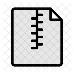 Zip File  Icon