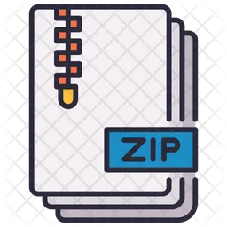 Zip File  Icon