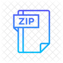 Zip File Zip Files And Folders Icon