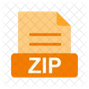 Zip File Extension Icon