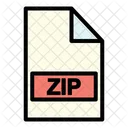 Zip File Zip Type Icon