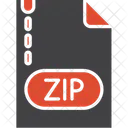 Zip File Computer Document Icon