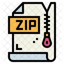 Zip File  Icon