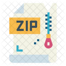 Zip File  Icon