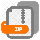 Zip File Zip Compress Icon
