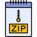 Zip File File Business Icon