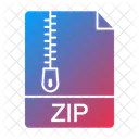 Zip File  Icône
