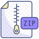 Zip File  Icon