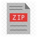 Zip File File Document Icon