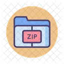 Zip Files  Icon