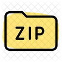 Zip Folder Folder Zip Icon