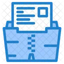 Zip Folder Zip Document Zip File Icon