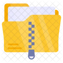 Zip Folder  Icon