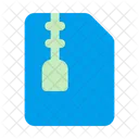 Zip Rar Document Icon