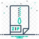 Zip File File Type Icon