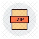File Type Zip File Format Icon