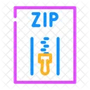 Zip File Format Icon