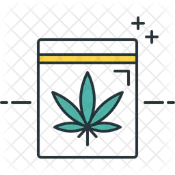 Zip Of Cannabis  Icon