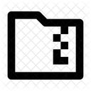 Zip Ordner Archiv Symbol