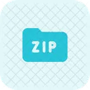 Zip Ordner Ordner Zip Symbol