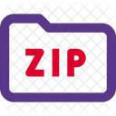 Zip Ordner Ordner Zip Symbol