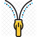 Ziper Fechar Roupas Ícone