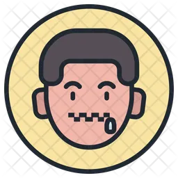 Zipped Emoji Icon
