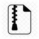 Zipped File  Icon