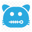 Zipped Smileys Cat Icon